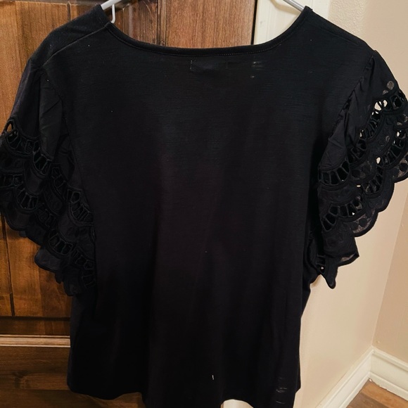 👚Casual Black Blouse👚 - Picture 3 of 5
